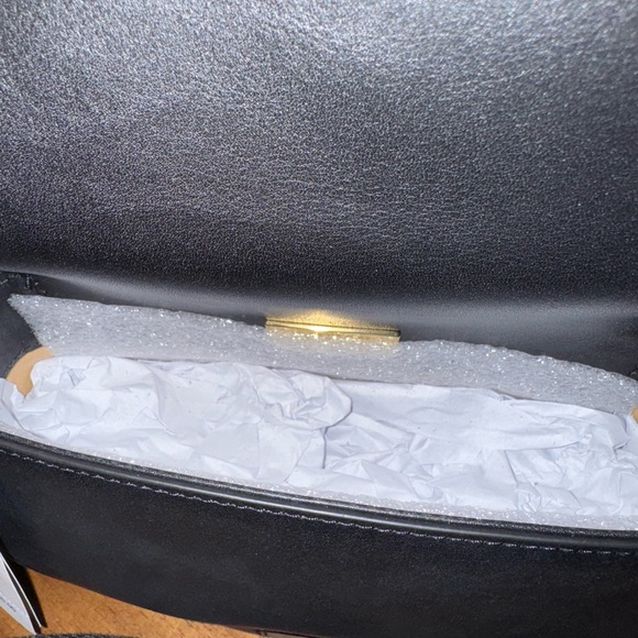 Ralph Lauren Black Crossbody Bag with Gold Accents - Picture 8 of 10